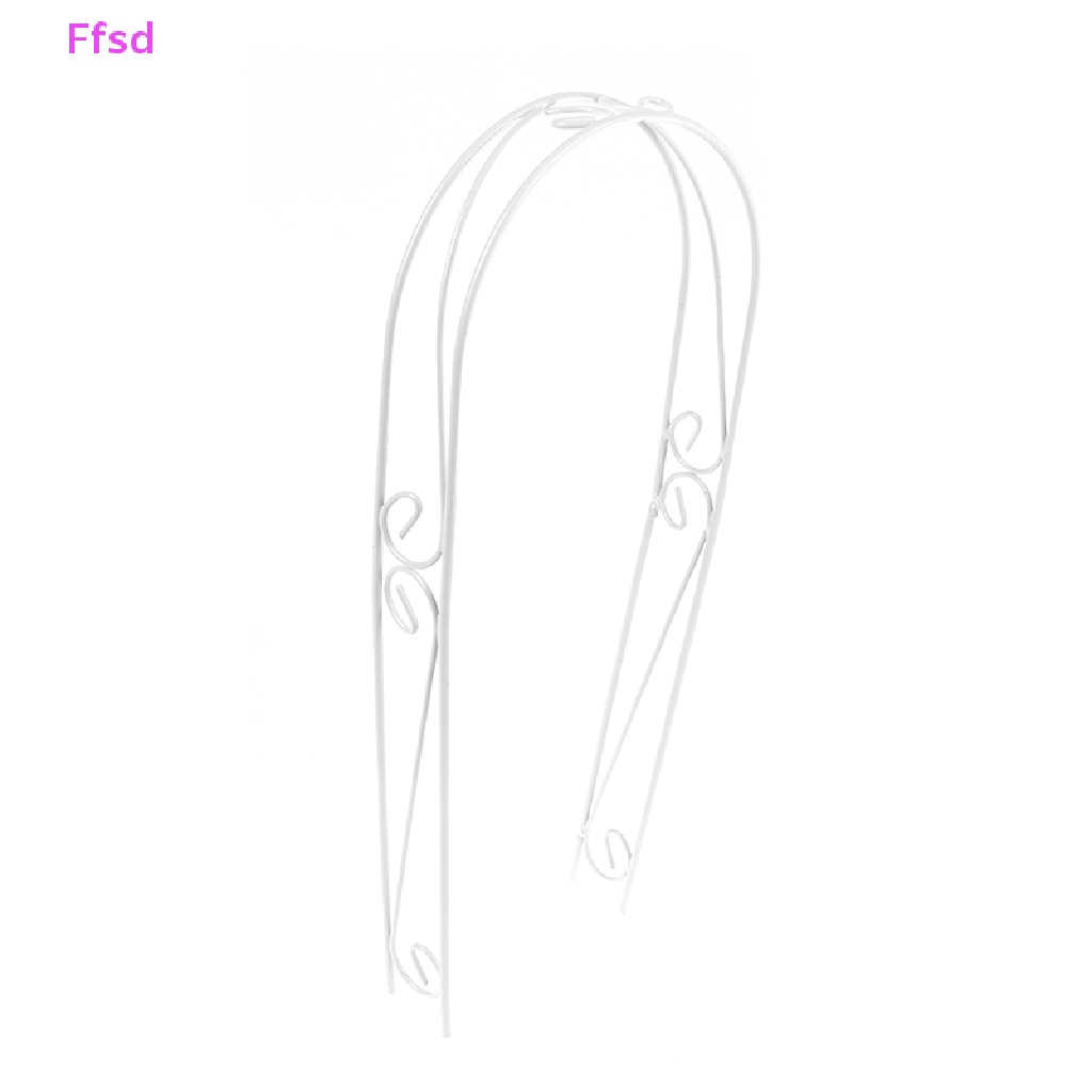 {Ffsd} Mô Hình Cửa Vòm Sắt Mini Màu Trắng Mini Trang Trí Tiểu Cảnh Nhà Búp Bê * Hàng Bán Chạy