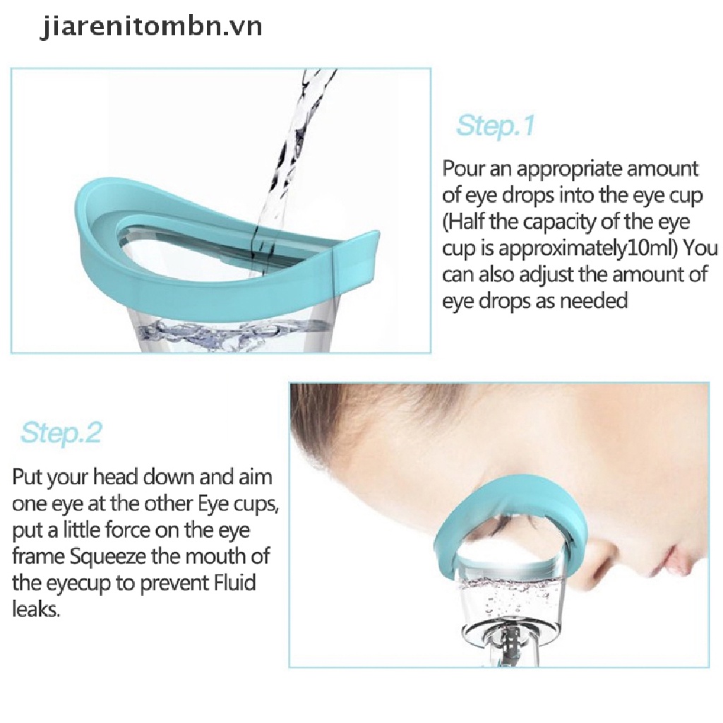 1 Cốc Silicone Rửa Mắt Nhỏ Gọn jiarenitombn