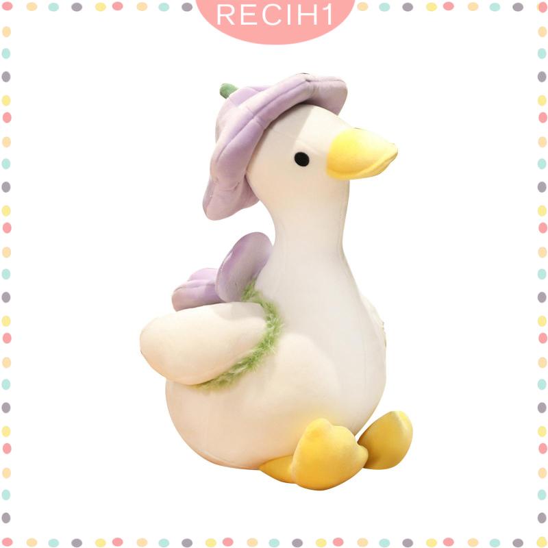Vịt Nhồi Bông Mềm Mại Dễ Thương Dùng Trang Trí Xe Hơi