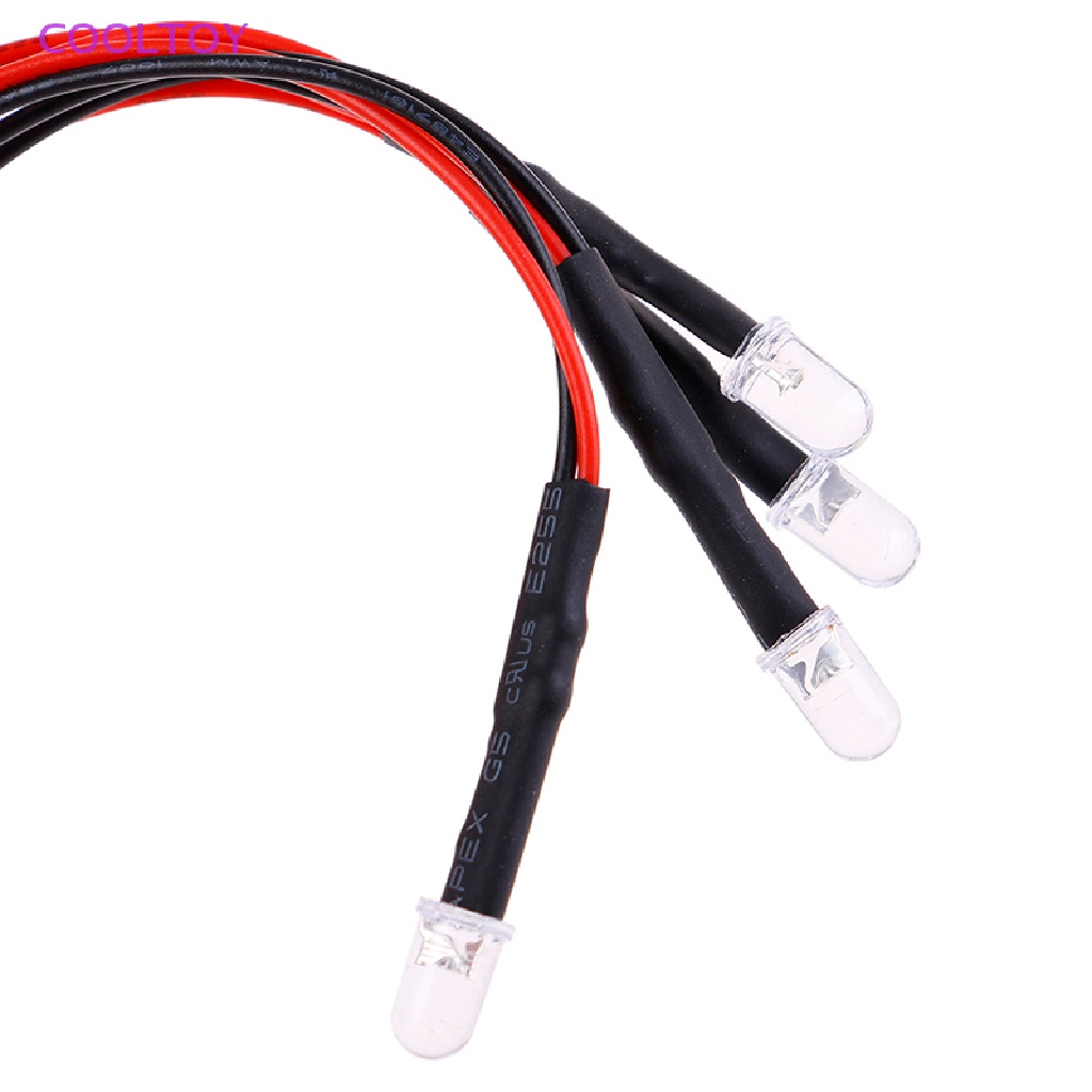 Cooltoy Bộ 4 Đèn led Cho Xe Điều Khiển Từ Xa axial scx10 1 / 10