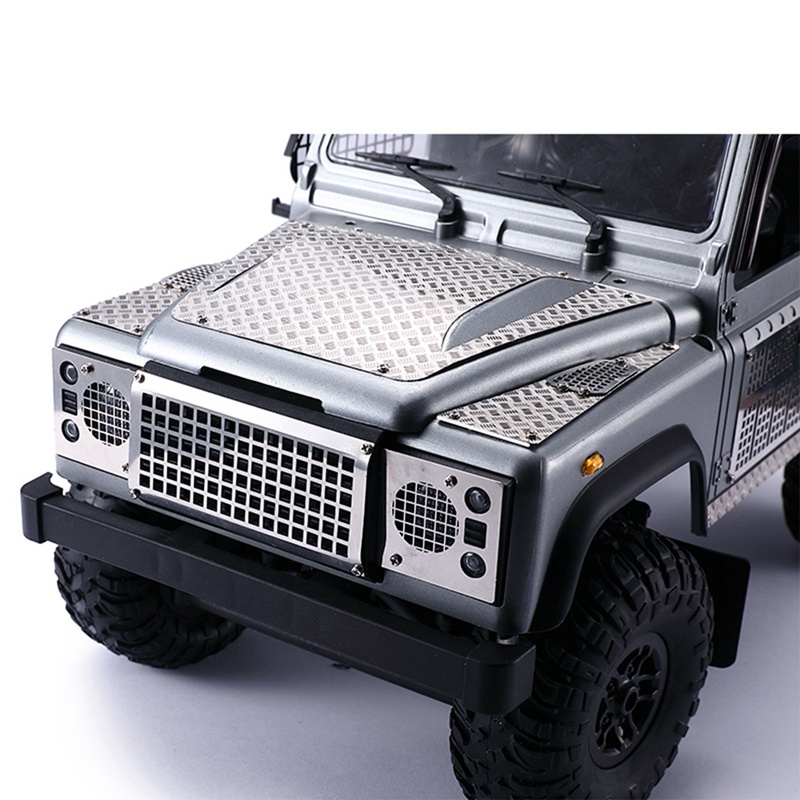 Lưới Tản Nhiệt Chống Trượt Bằng Kim Loại Cho Xe Hơi Điều Khiển Từ Xa MN D90 MN98 MN99S 1 / 12