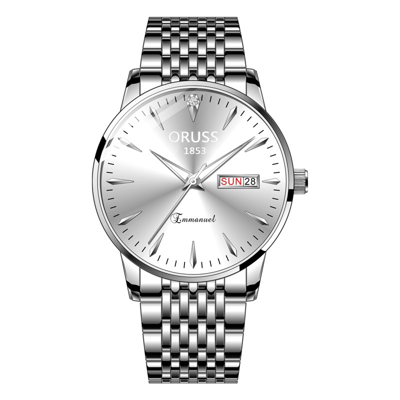 Đồng Hồ Nam Chính Hãng  Dây Da Cao Cấp Có Lịch Ngày Kiểu Dáng Thời Trang Doanh Nhân Đẹp Giá Rẻ