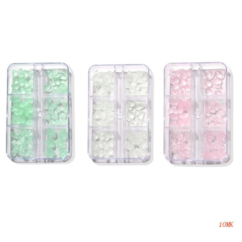 Phụ Kiện Đá Dạ Quang Đính Trang Trí Móng Nghệ Thuật