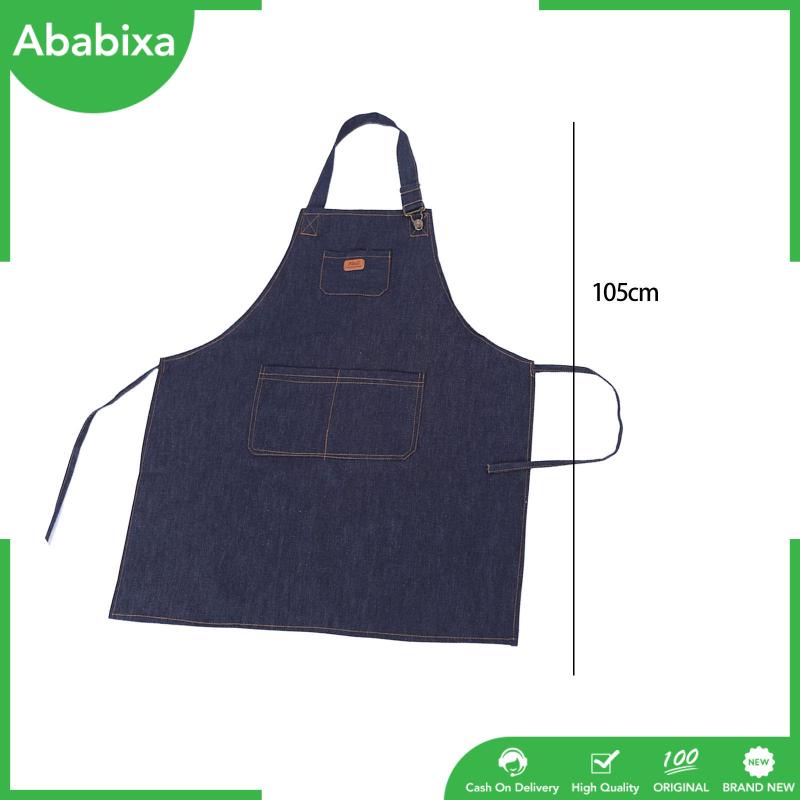 Tạp Dề Nấu Ăn / Làm Vườn Có Túi Lớn Chống Bám Bẩn Tiện Dụng