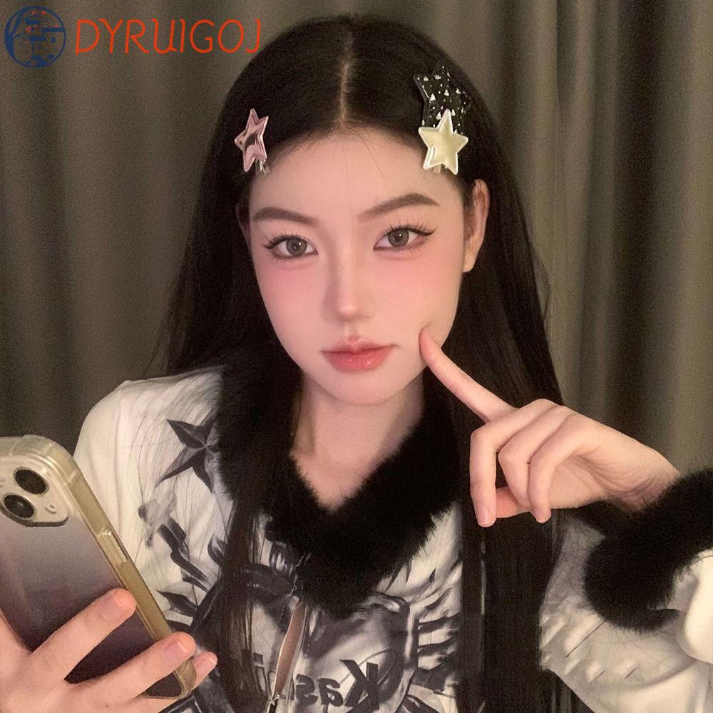 Kẹp Tóc Nữ Hình Ngôi Sao Nhỏ Xinh Xắn y2k