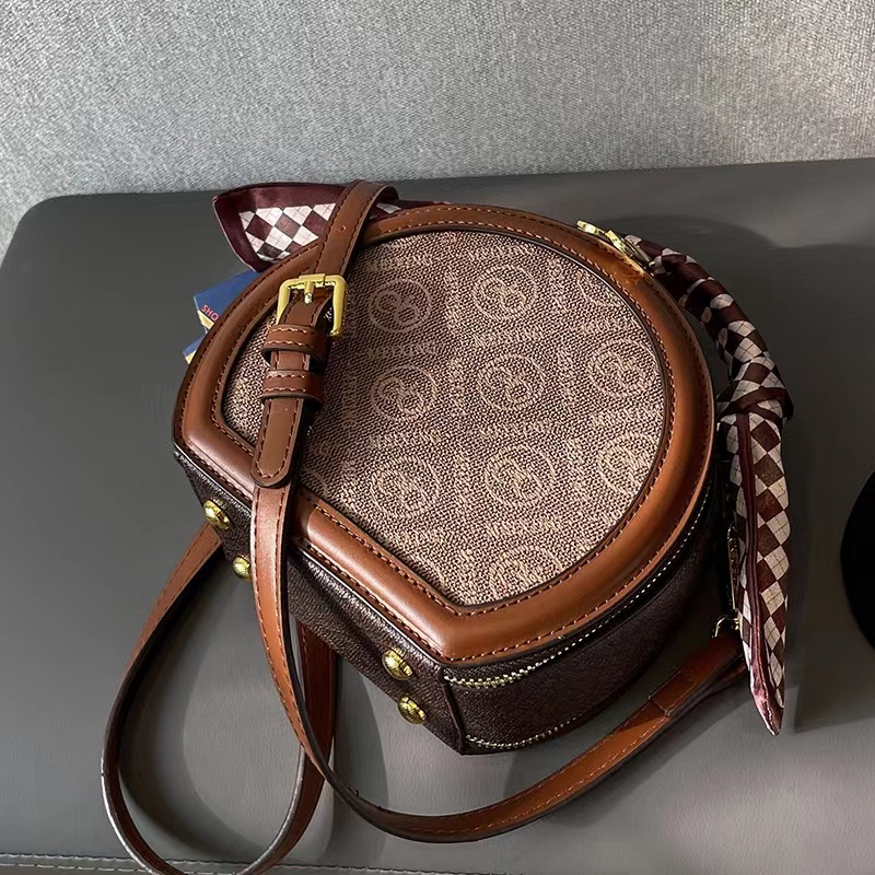 Túi Xách Đeo Vai Hình Tròn Nhỏ Nhắn Xinh Xắn Thời Trang 2023 Cho Nữ