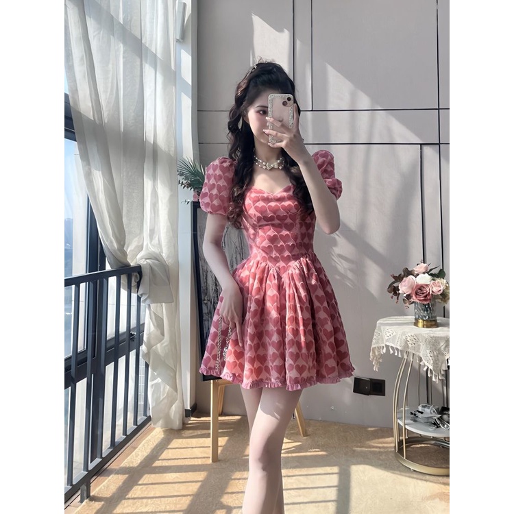 váy hoa nhí bigsize đầm hoa nhí bigsize váy mặc đi đám cưới đầm hoa bigsize Đầm Công Chúa Pettiskirt Thiết Kế Mỏng Cao Cấp Phong Cách Mới 2023