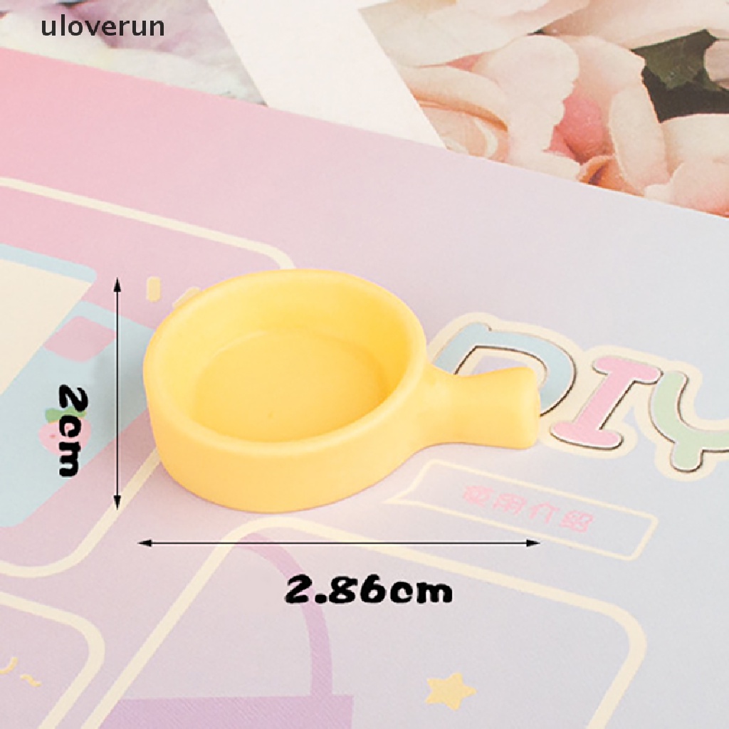 Uloverun Set 5 Mô Hình Nồi Macrame Trang Trí Nhà Búp Bê