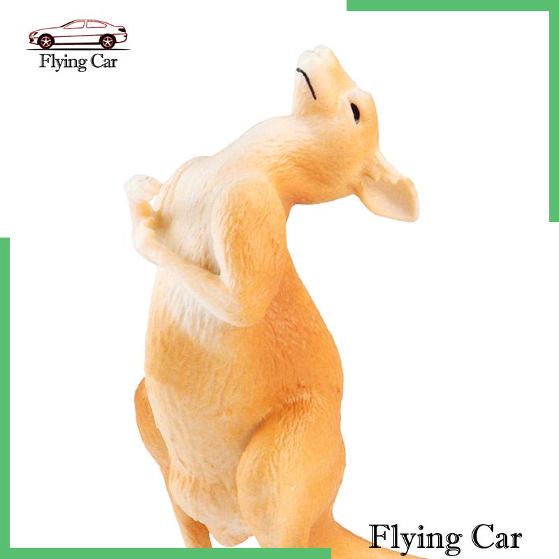 Set 2 Mô Hình Động Vật Mini Trang Trí Tiệc Cho Bé