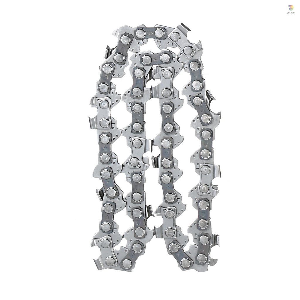 Dây Xích Cưa Điện Mini 4 Inch Bằng Thép Thay Thế Cho Sân Vườn