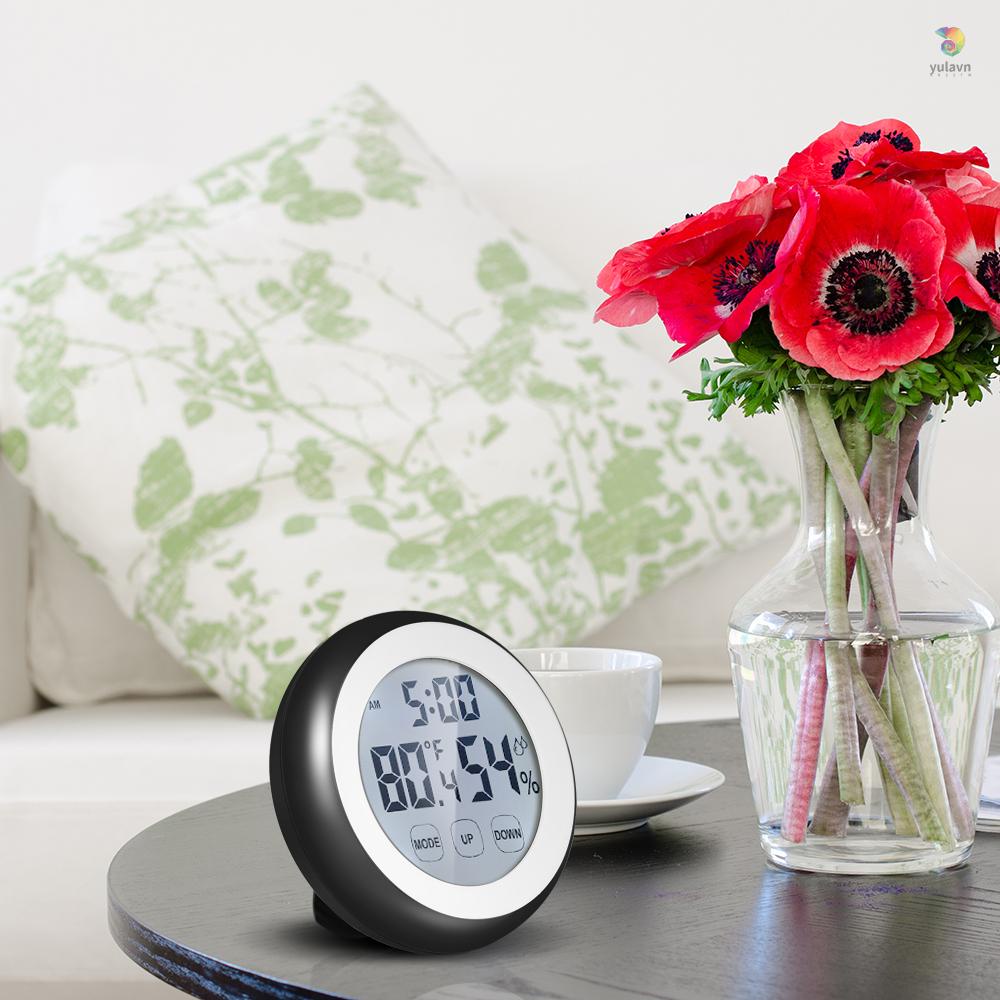 Bộ Đồ Hóa Trang Nhân Vật Hoạt Hình)°C / C / C /°Đồng Hồ Báo Thức Đo Nhiệt Độ Và Độ Ẩm Kỹ Thuật Số F Có Đèn Nền Tiện Dụng