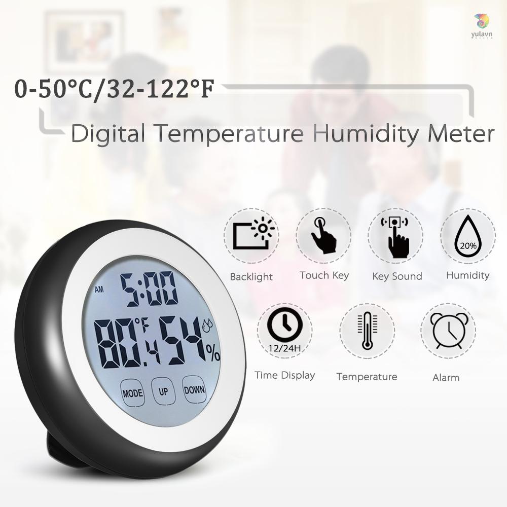 Bộ Đồ Hóa Trang Nhân Vật Hoạt Hình)°C / C / C /°Đồng Hồ Báo Thức Đo Nhiệt Độ Và Độ Ẩm Kỹ Thuật Số F Có Đèn Nền Tiện Dụng