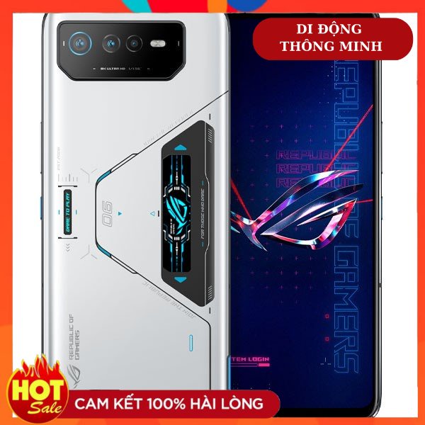 Điện thoại Asus ROG Gaming Phone 6 dung lượng 512GB siêu phẩm chiến game - Full Box - BH 12 tháng chính hãng