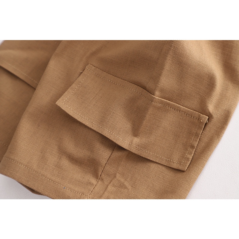 Oopsmile Bộ Áo Thun Tay Ngắn Kèm Quần Ngắn in Hình Gấu Dễ Thương Thời Trang Mùa Hè Cho Bé Sơ Sinh