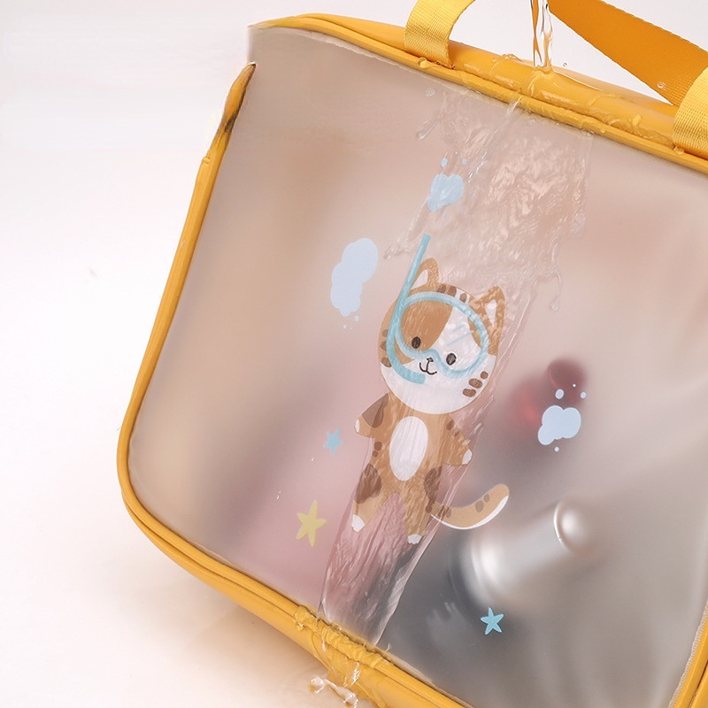 Túi Đựng Đồ Trang Điểm Chống Thấm Nước Họa Tiết Hoạt Hình Dễ Thương