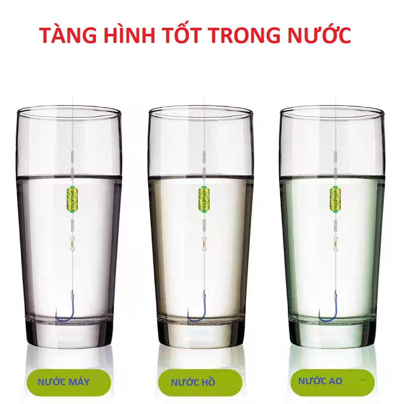Chì Lá Câu Đài Tàng Hình Chia Vạch phủ nano không độc hại - Đồ Câu DHS