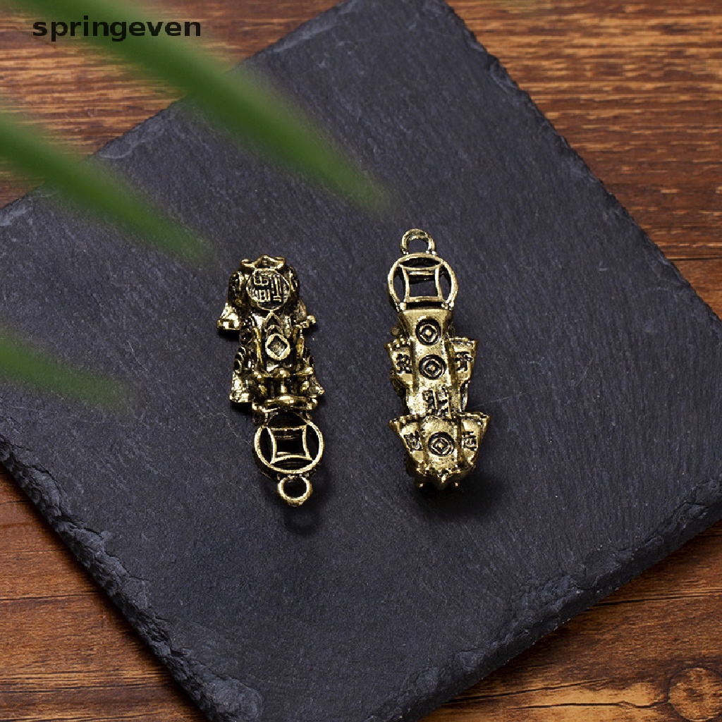 Móc Chìa Khóa Bằng Đồng Thau Phong Cách Retro