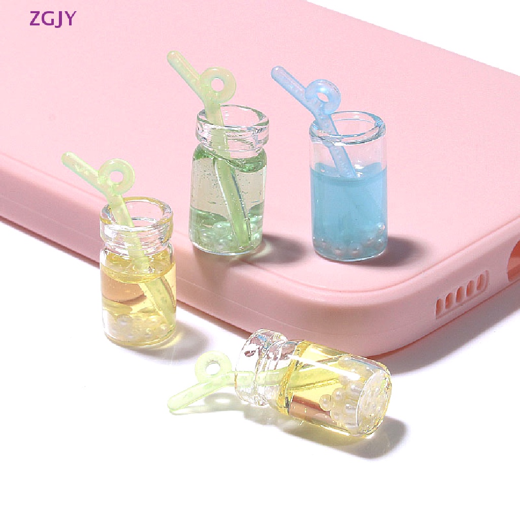 Set 10 Ly Nước Ép Trái Cây Mini Tỉ Lệ 1: 12 Cho Nhà Búp Bê Mới