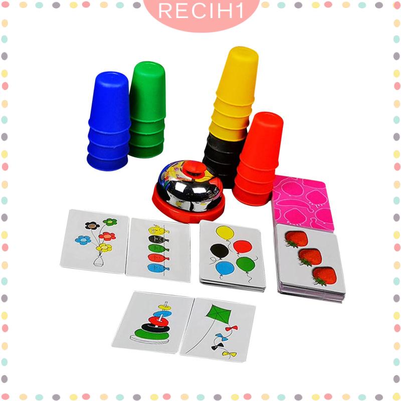 Bộ Cốc Xếp Chồng Lên Nhau Nhanh Dành Cho Người Lớn Và Trẻ Em