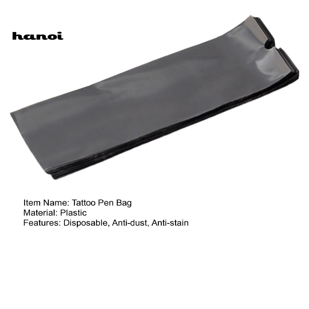 Set 200 Ống Tay Áo Chống Bụi Bẩn Cho Máy Xăm Sử Dụng Một Lần Tiện Lợi