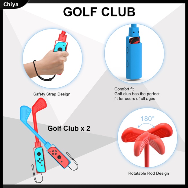 Bộ Phụ Kiện Thể Thao 12 Trong 1 Gồm Tay Cầm Và Dây Đeo Cổ Tay Tương Thích Với Switch