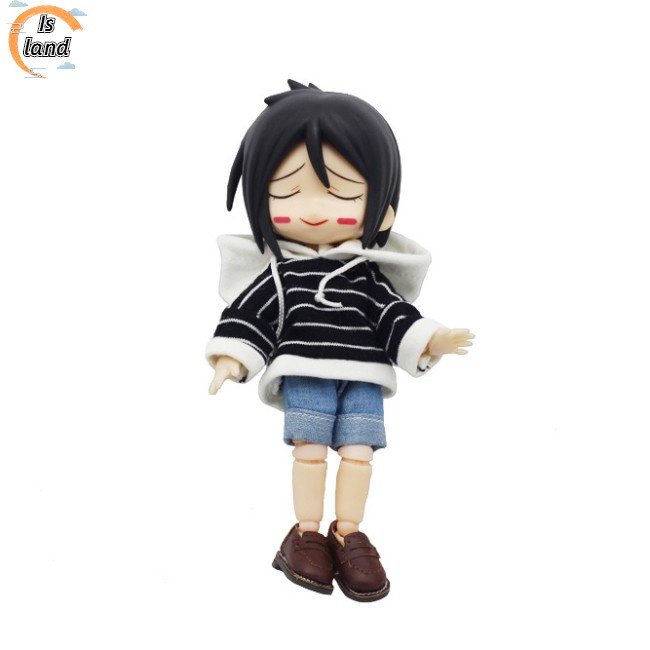 [IS] Áo Khoác Tay Dài Sọc OB11 Cho Búp Bê Obitsu11,YMY, BJD Và Các Búp Bê BJD Khác 1 / 12 BJD