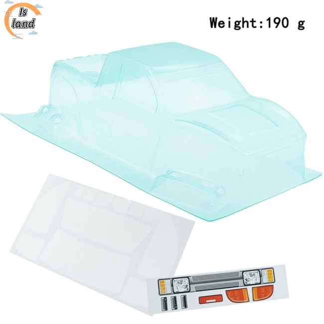 Vỏ Bọc Bán Trong Suốt Cho Xe Điều Khiển TRX4 Pickup SCX10 RGT 313mm 1 / 10