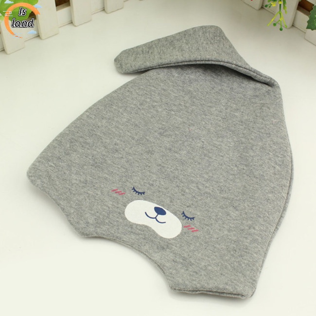 Mũ Trùm Đầu Chất Liệu Cotton Co Giãn Thời Trang Cho Bé