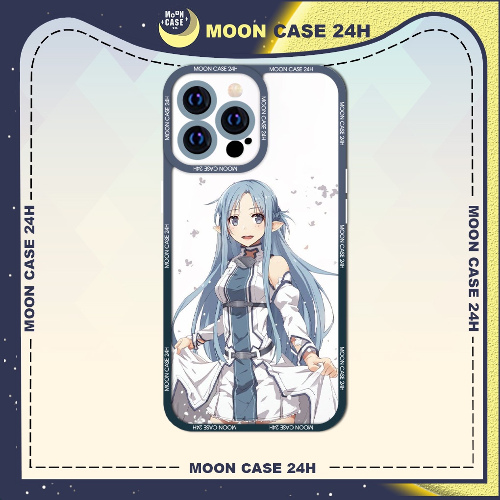 Ốp lưng iphone MOON CASE 24H Fairy Asuna Anime Art ip 8/x/xs/xs max/11/12/13/14pro/plus/promax