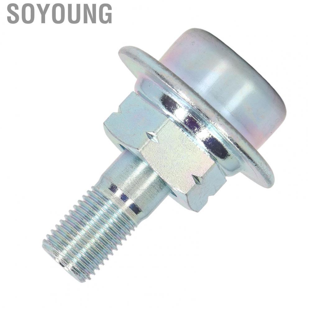 Soyoung Fuel Injection Pulsation Damper  Precise F201-20-180 Aluminum Alloy Safe Portable Professional for Vehicle