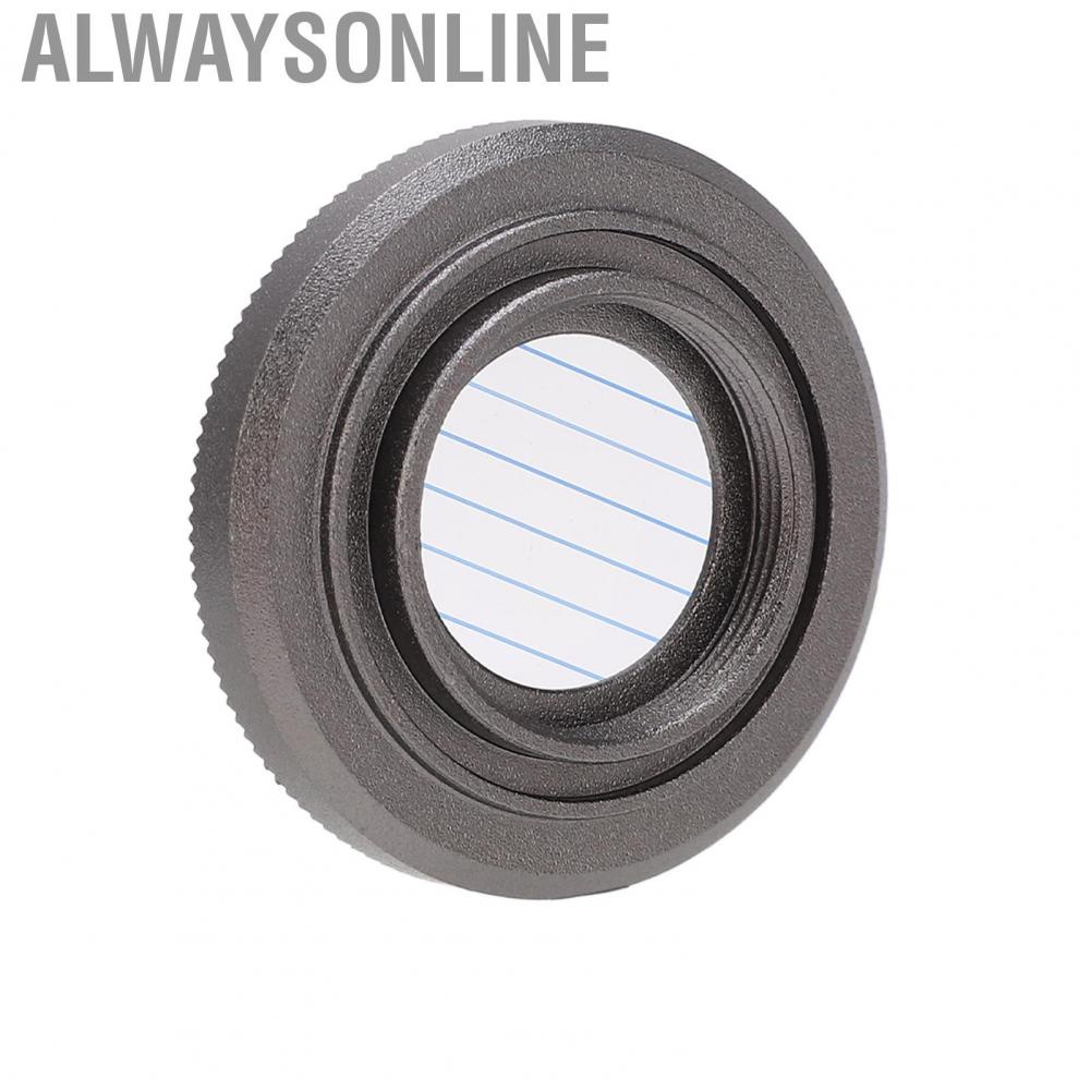 Alwaysonline Filter Lens  Blue Stripe Lightweight Aluminum Frame Action Camera with Storage Box for Photography Scenes