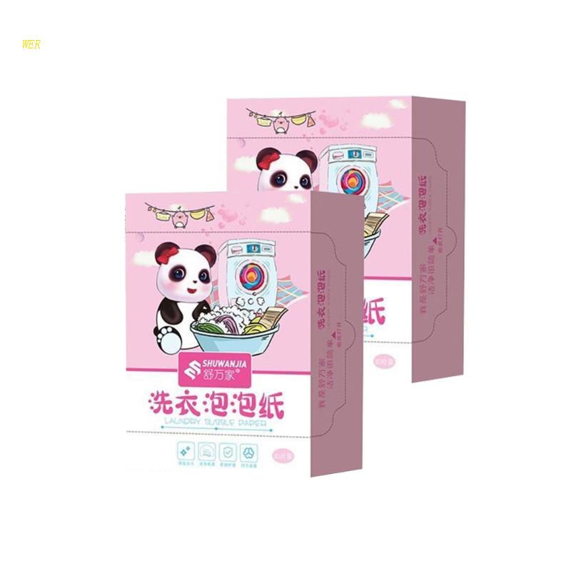 Bộ 60 Giấy Bong Bóng Giặt Quần Áo Tiện Dụng