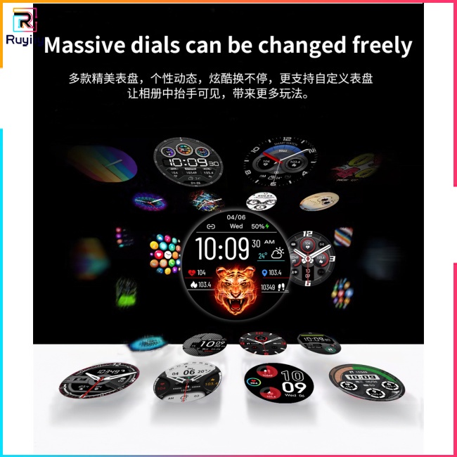 Đồng Hồ Thông Minh Nx9 Bluetooth Có Nam Châm Màn Hình 1.39-inch Sạc Được