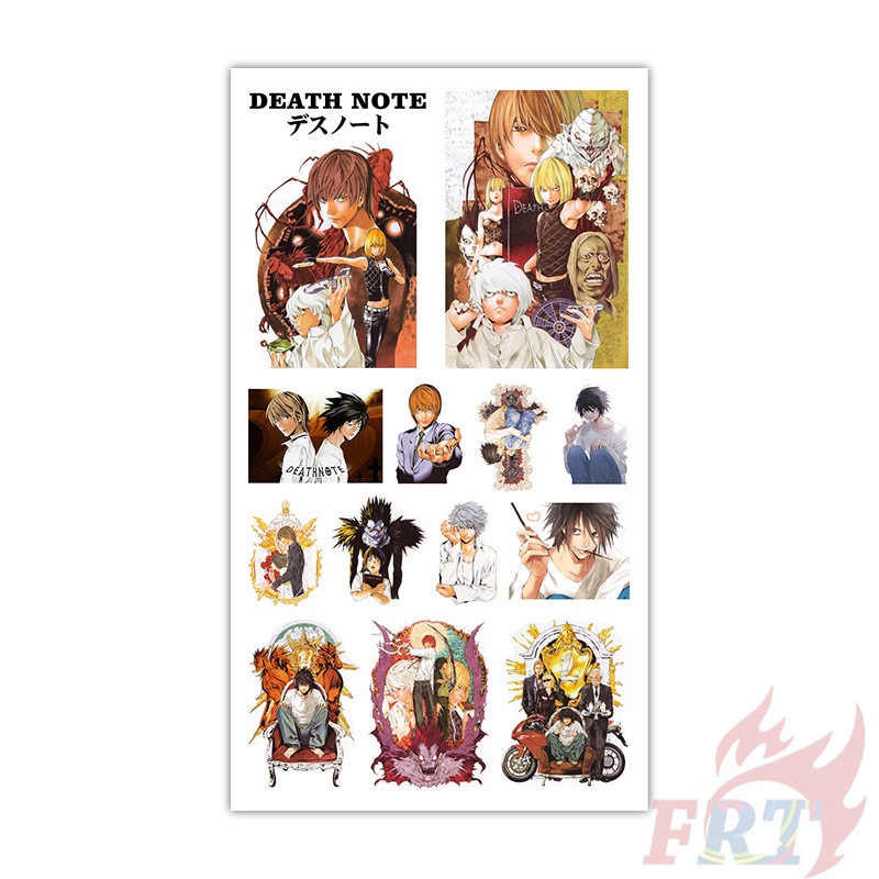 ❣️1 Tấm Hình Xăm Dán Hình Death Note Series 02 Mini❣️ Hình Xăm Dán Chống Thấm Nước Quyến Rũ
