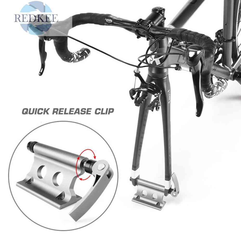 Giá Đỡ Cố Định Phuộc Trước Di Động Tháo Lắp Nhanh Cho Xe Đạp Leo Nú