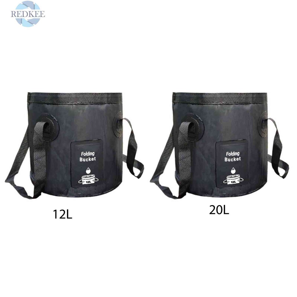 Xô Đựng Nước Sức Chứa Lớn Có Thể Gấp Gọn Tiện Dụng Mang Theo Câu Cá