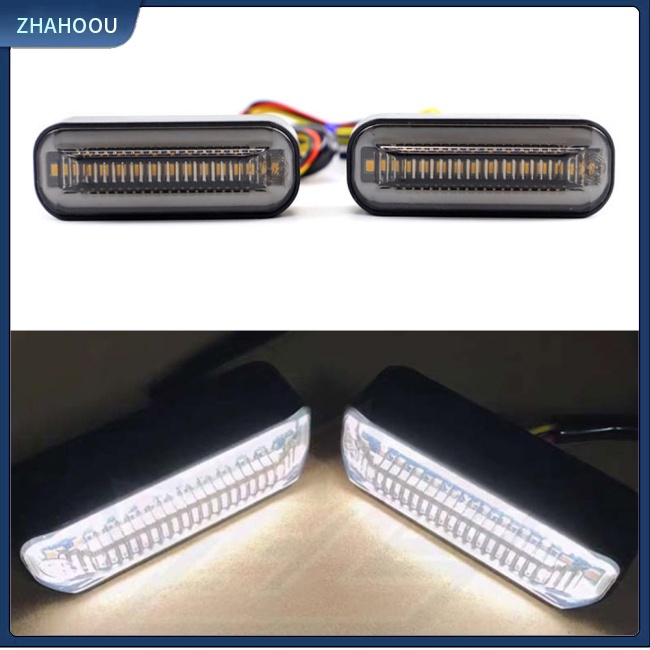 ☃Phụ Kiện Trang Trí Nhà Cửa Độc Đáo Sáng Tạo☃ 1 Cặp Đèn Led Tín Hiệu Xi Nhan Cho Xe Máy / Xe Đạp Điện