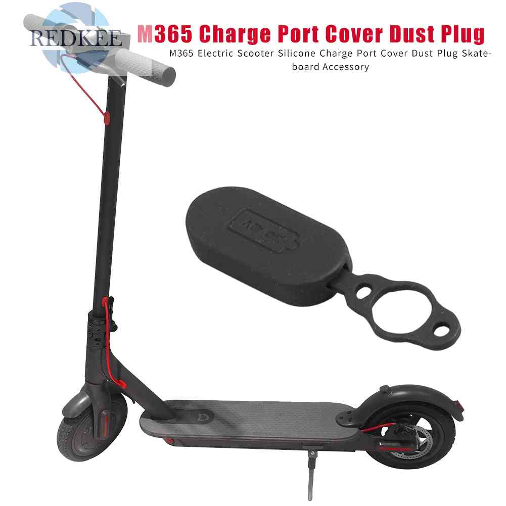 Vỏ Bọc Cổng Sạc Xe Scooter Điện Bằng Silicone Chống Bụi M365