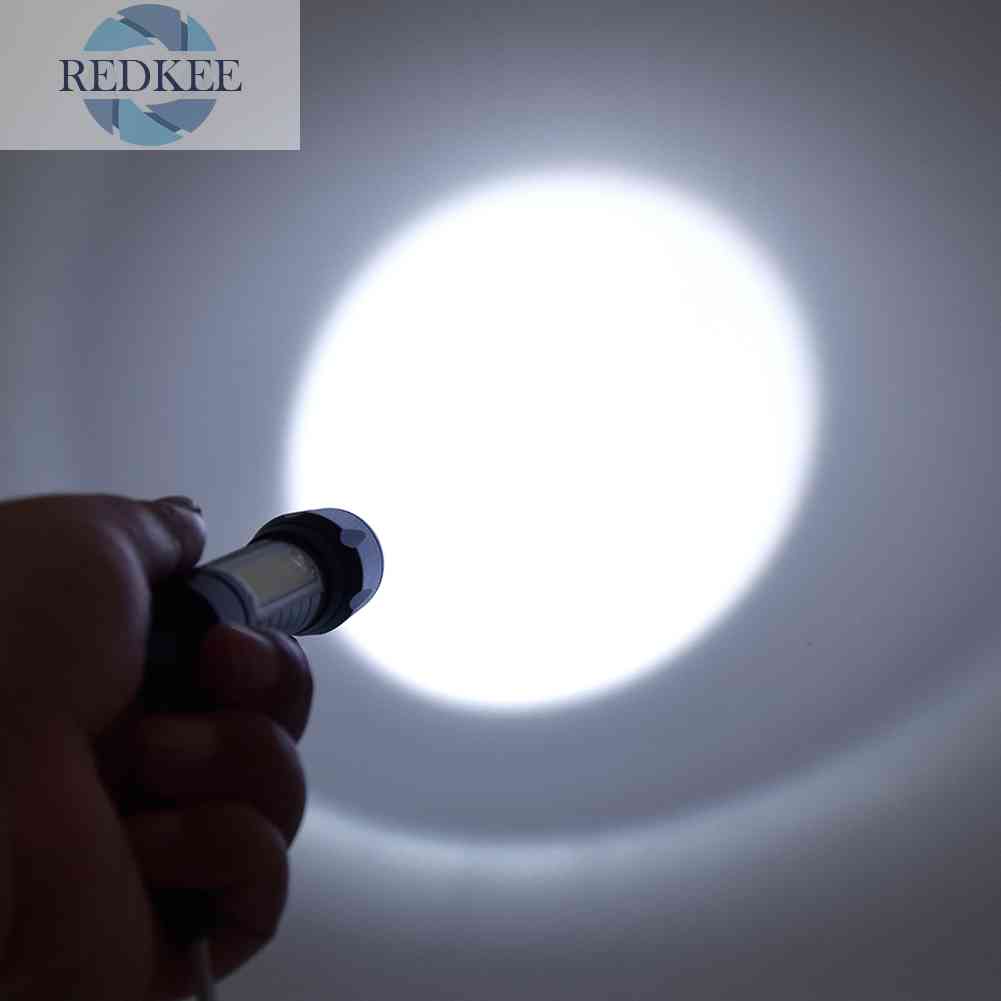 Đèn Pin 4 Bóng LED COB 2021 Thiết Kế Nhỏ Gọn Đa Năng Tiện Dụng