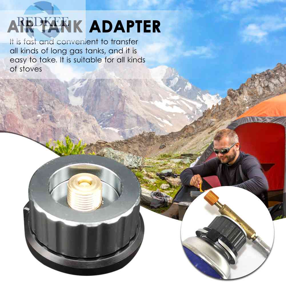 Đầu Chuyển Đổi Bếp Ga Bằng Hợp Kim Nhôm Tiện Dụng Khi Đi Cắm Trại