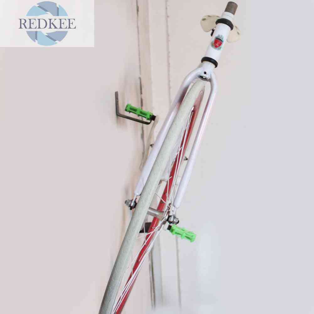 Giá Đỡ Xe Đạp Gắn Tường Bằng Thép Chống Trượt Tiện Dụng