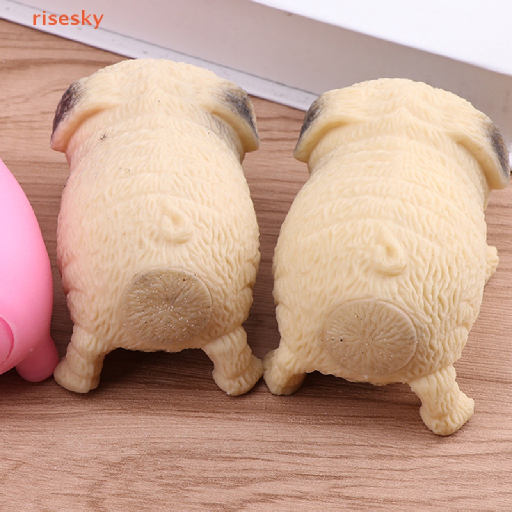 1 Đồ Chơi Nắn Bóp Đàn Hồi Giảm Stress Hình Động Vật