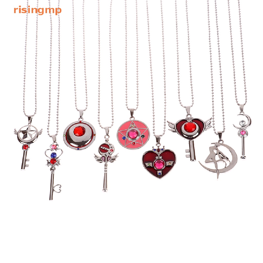 Móc Khóa Hình Thủy Thủ Mặt Trăng Trái Tim Xinh Xắn