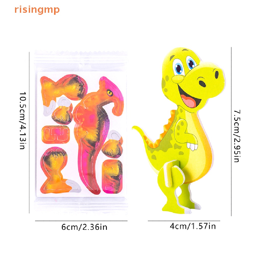 Set 5 Khủng Long 3D Dễ Thương Cho Bé