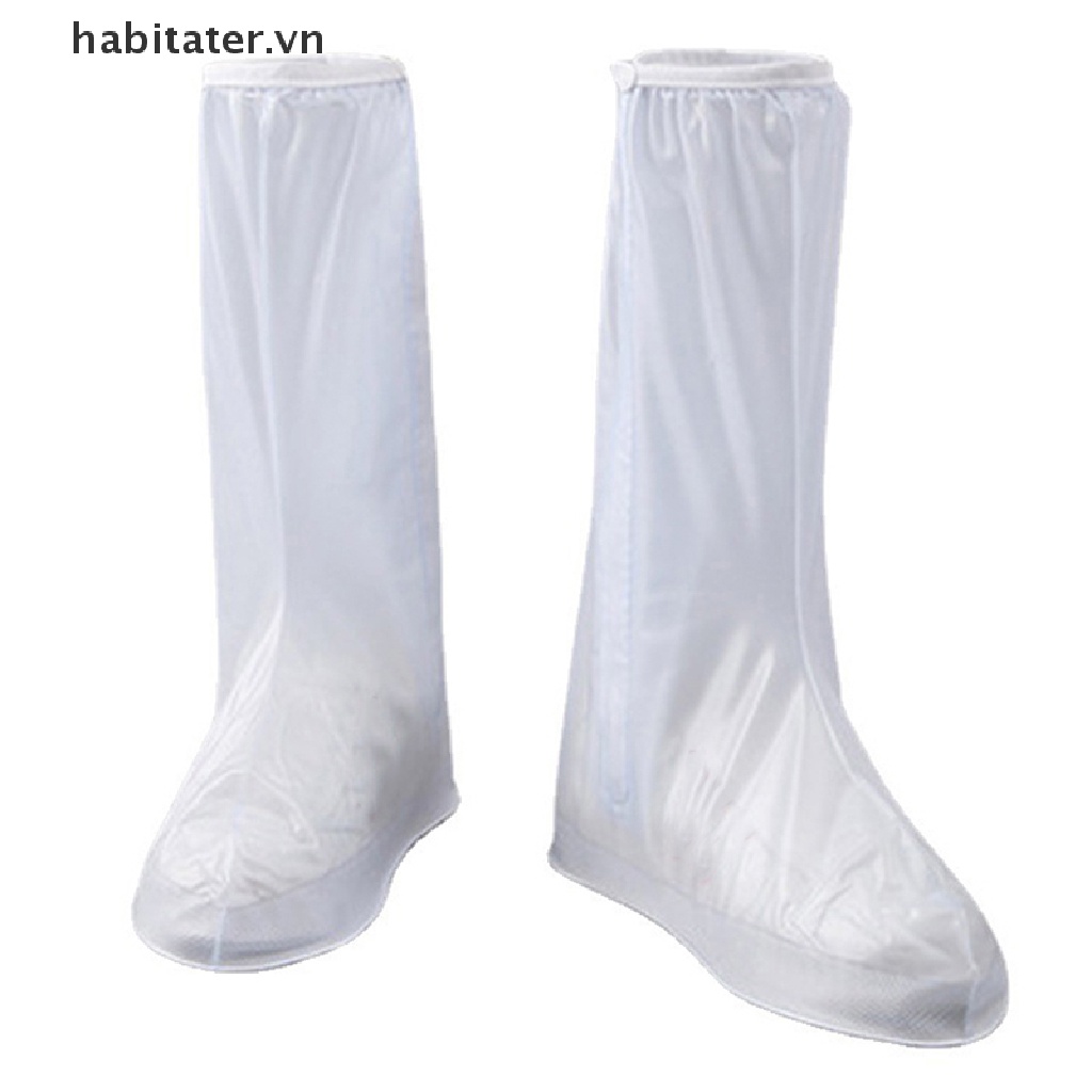 Vỏ Bọc Giày Đi Mưa Dài Chống Trượt Chống Nước Có Thể Tái Sử Dụng