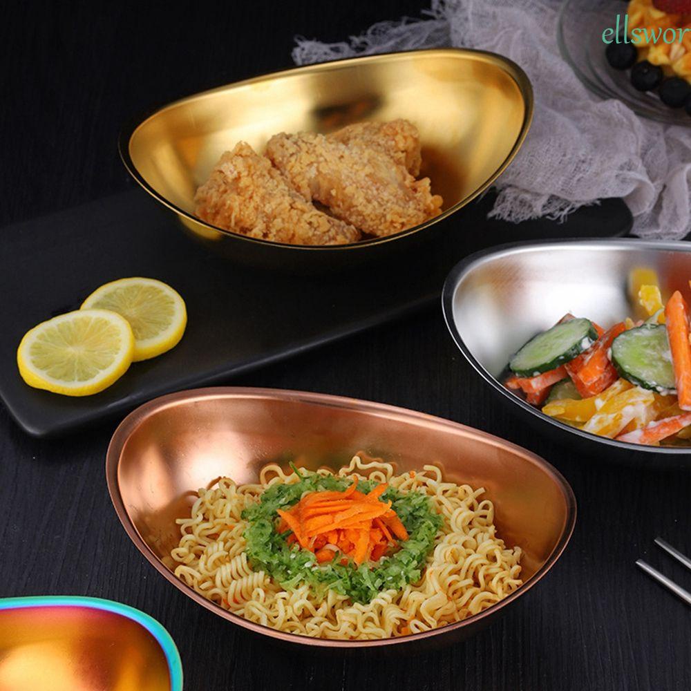 Tô Kim Loại Đựng Salad / Snack Hình Dạng Độc Đáo