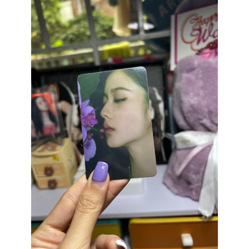 Photocard Jisoo Me Flowers
