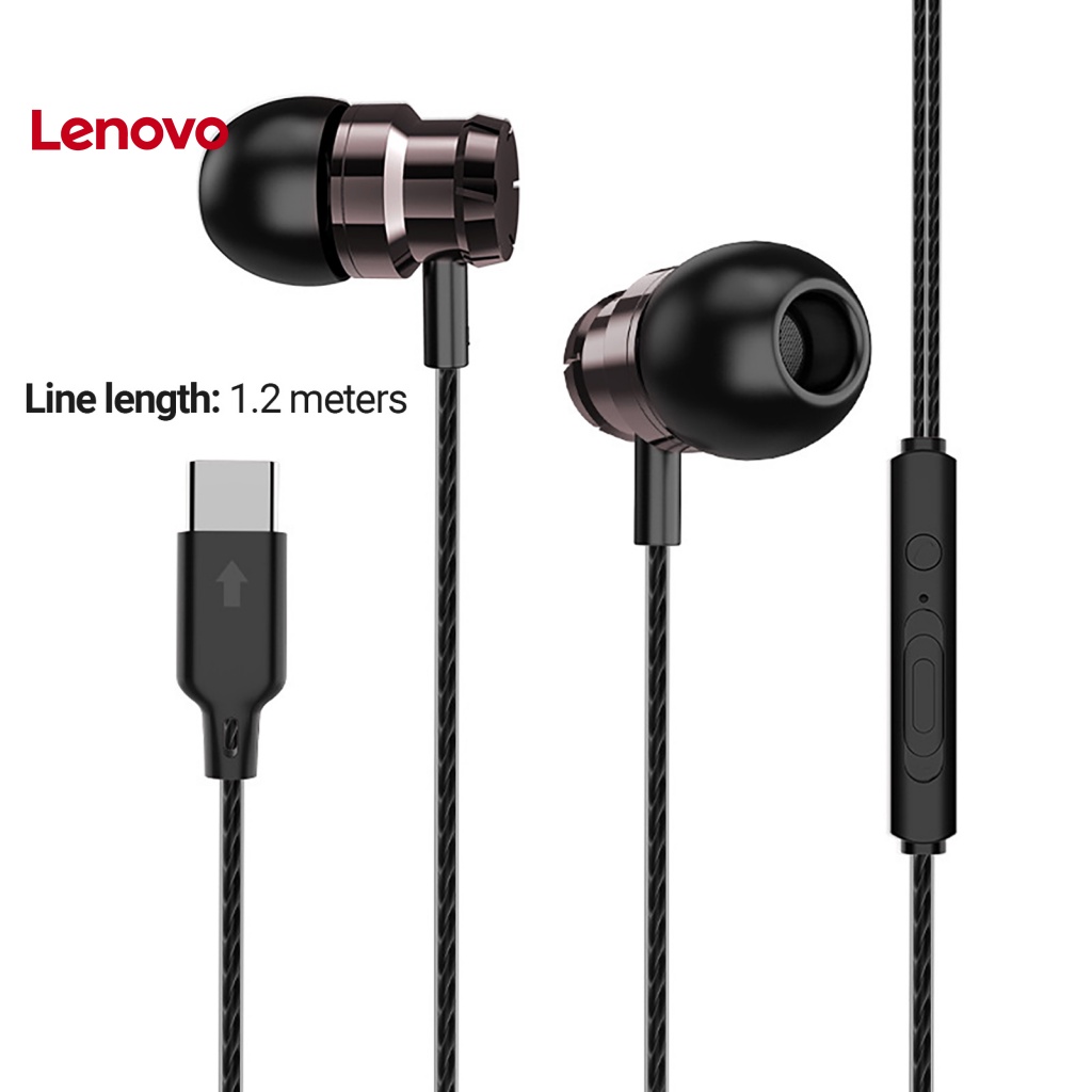 Tai Nghe Nhét Tai Có Dây Chống Tiếng Ồn Hình Hoa Hướng Dương Kèm Mic Cho Điện Thoại Di Động Type-C