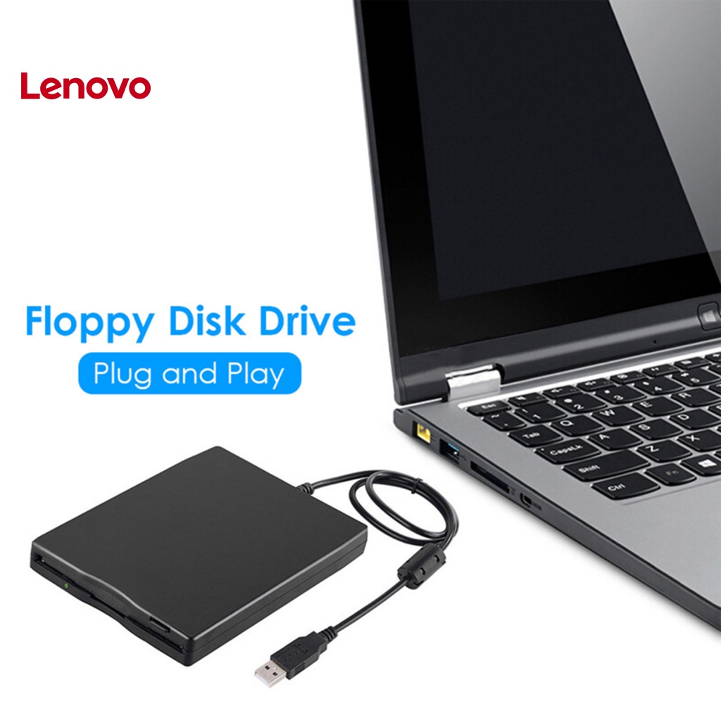Đĩa mềm ngoài LENOVO USB 2.0 3.5-inch 1.44Mb FDD cho máy tính