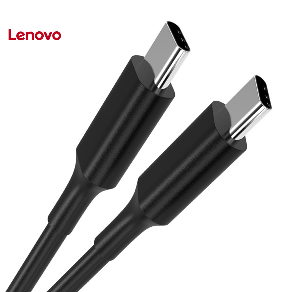 Dây cáp sạc nhanh LENOVO 3A 60W 5Gbps USB3.2 hai đầu Type-C chống nhiễu cho văn phòng